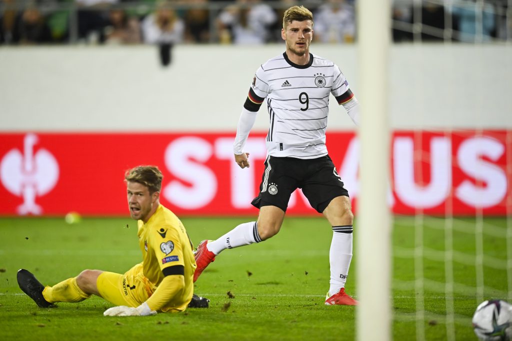 Werner mở tỷ số cho đội tuyển Đức